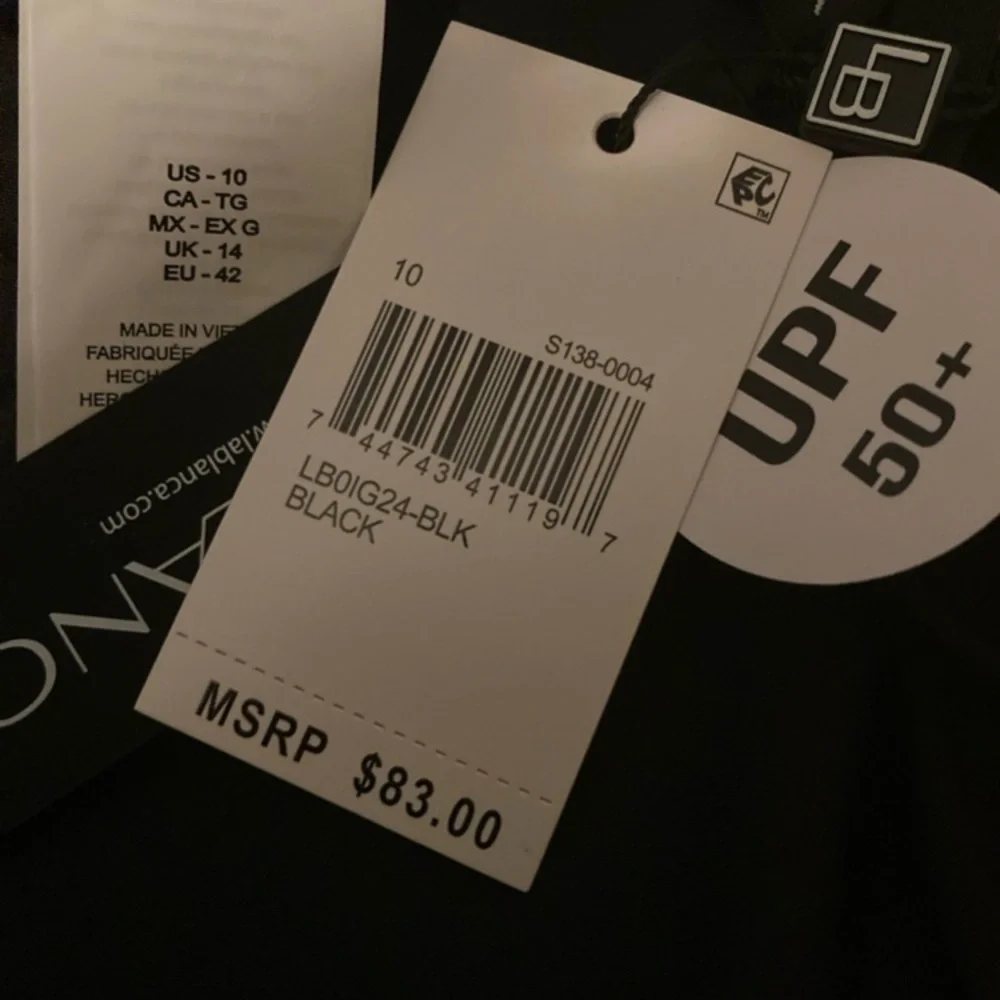 La Blanca Women's One Piece Swimsuit Island Goddess Shirred Side Women's Bathing - Picture 5 of 5